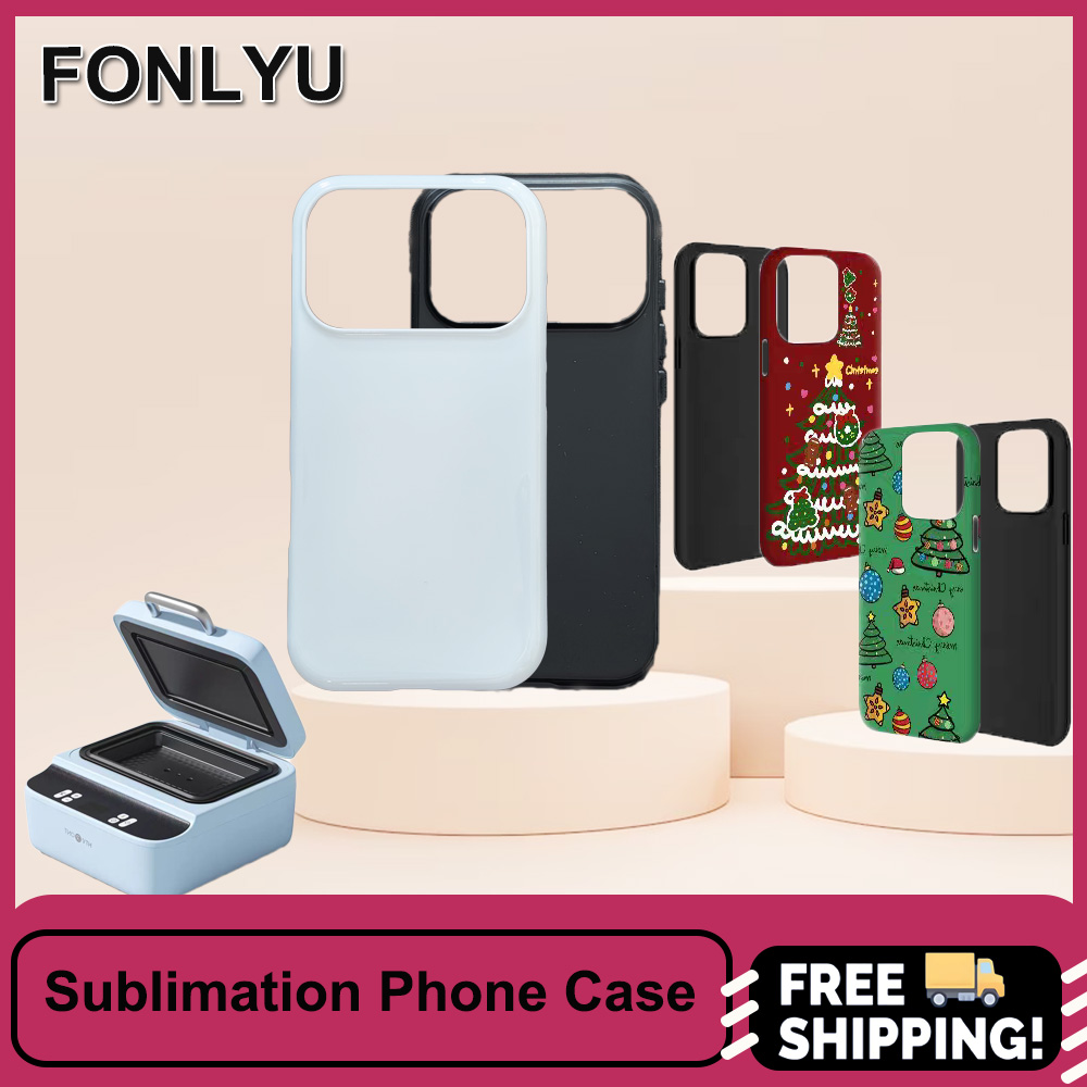 Phone Case Blank Print - FONLYU 5 шт. сублимационные 3D пустые