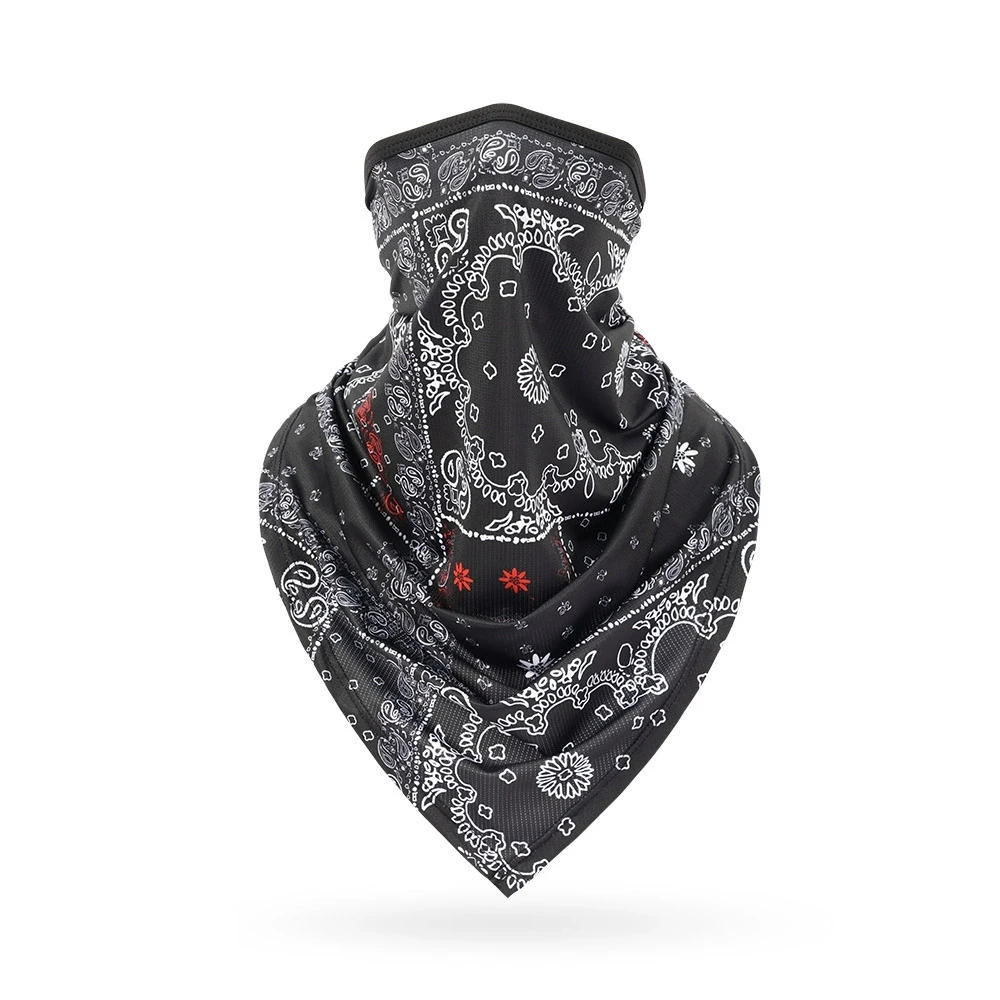 Bandana Blank White - Многофункциональная маска-бандана, черно-белая бандана в стиле