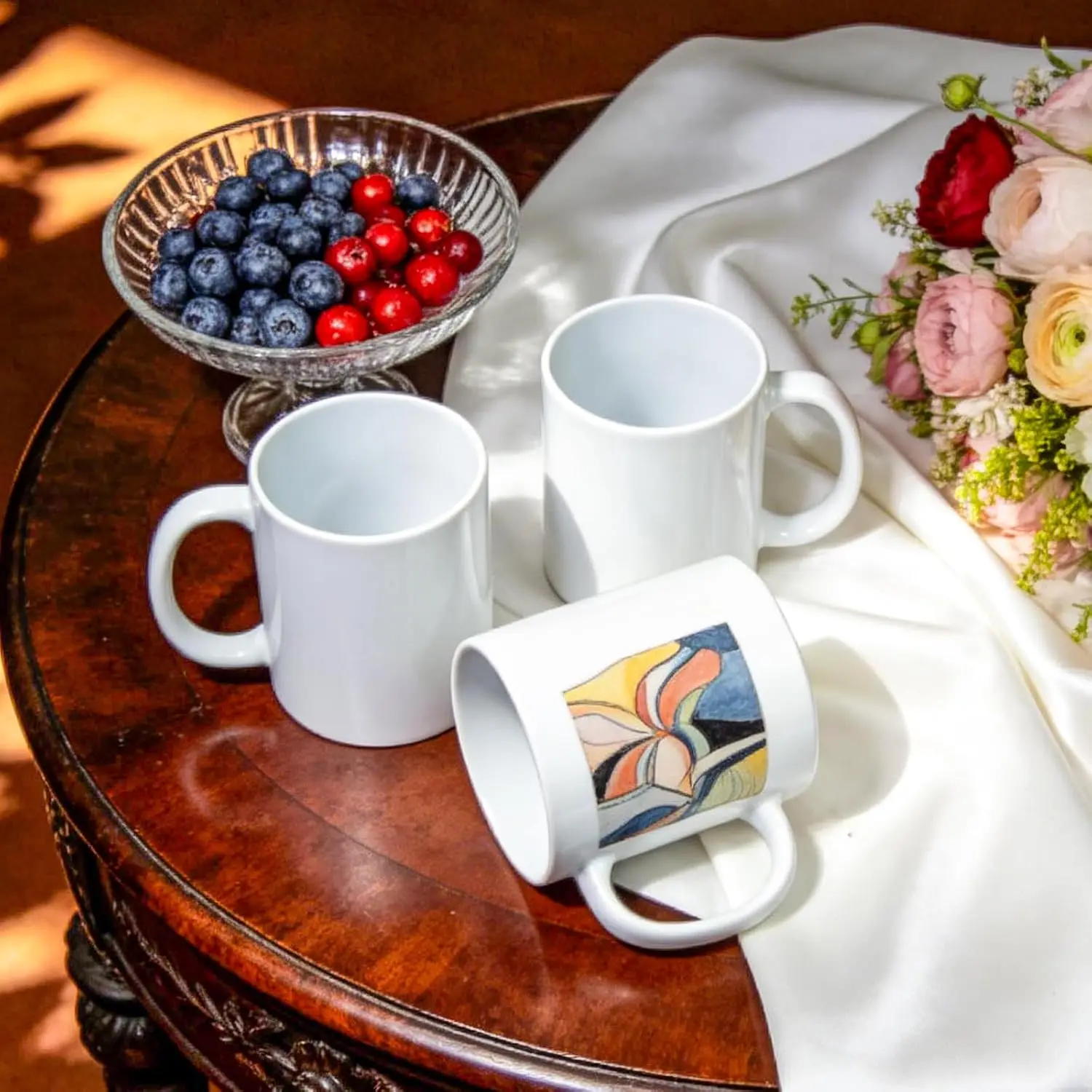 Кружки для сублимации 11 унций – обзор и цена Sublimation Mug White