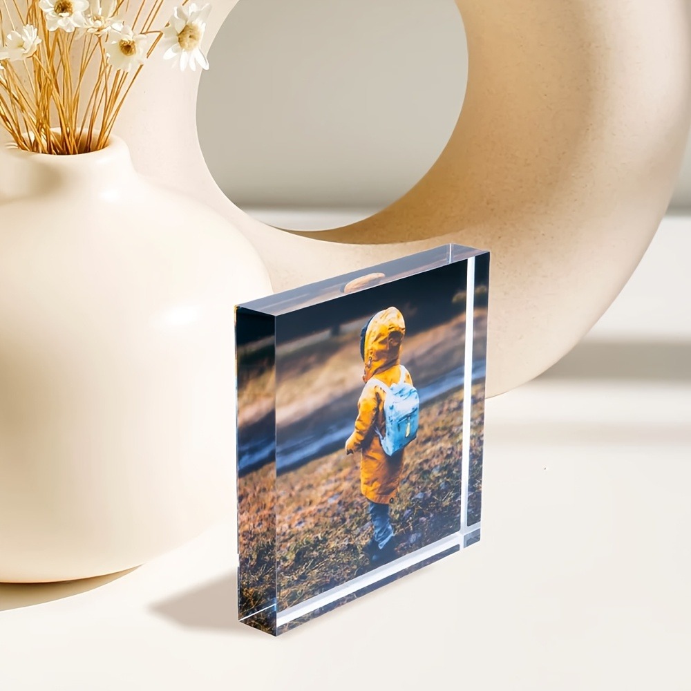 Персонализированный 3D акрилов – обзор и цена Photo Acrylic Block