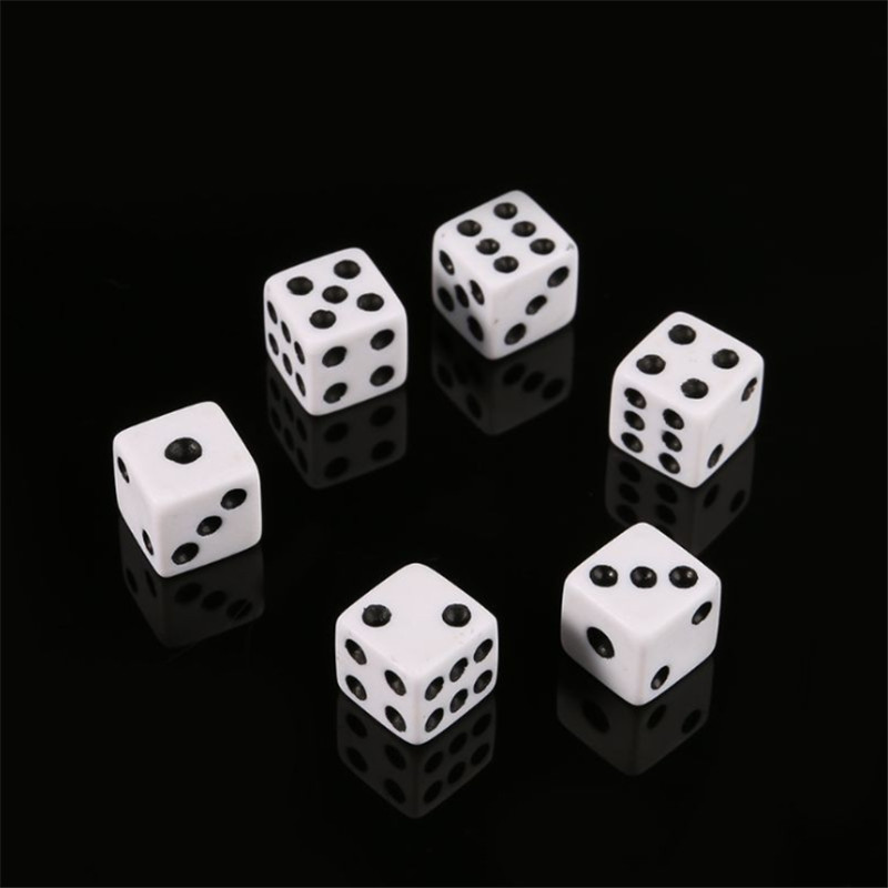 Квадратные настольные кости, 5 – обзор и цена Puzzle Blank White