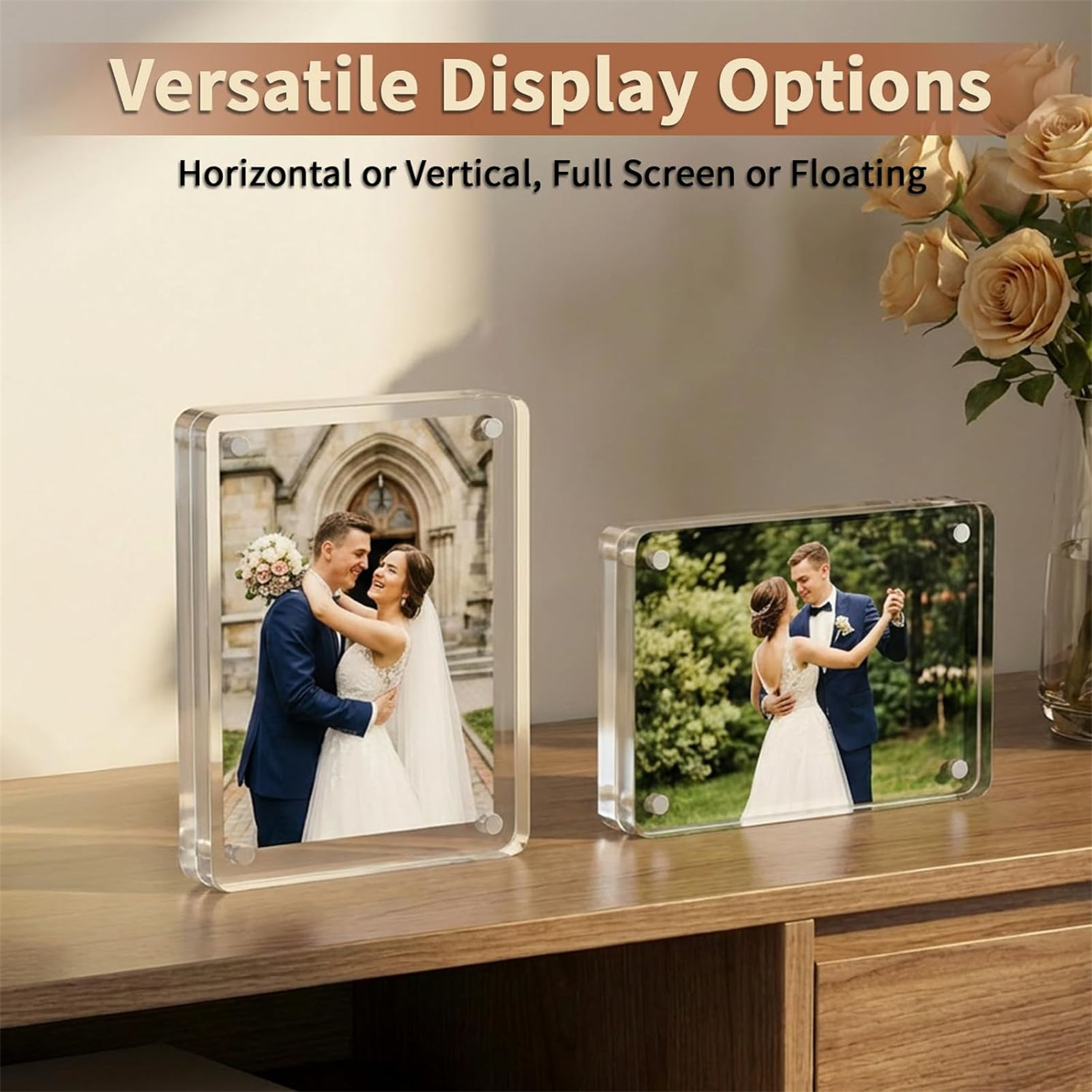 Акриловая магнитная фоторамка  – обзор и цена Photo Acrylic Block