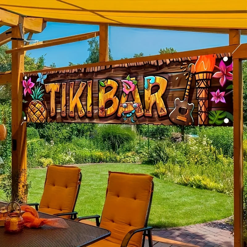 Банер Тики, тропический гавайс – обзор и цена Yard Sign Blank