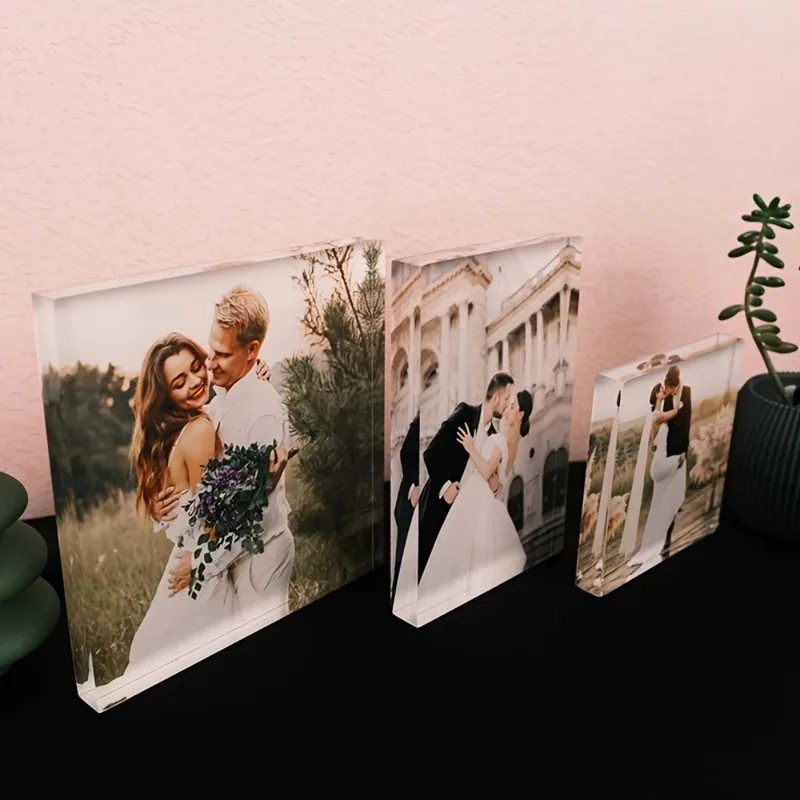 Персонализированный акриловый  – обзор и цена Photo Acrylic Block
