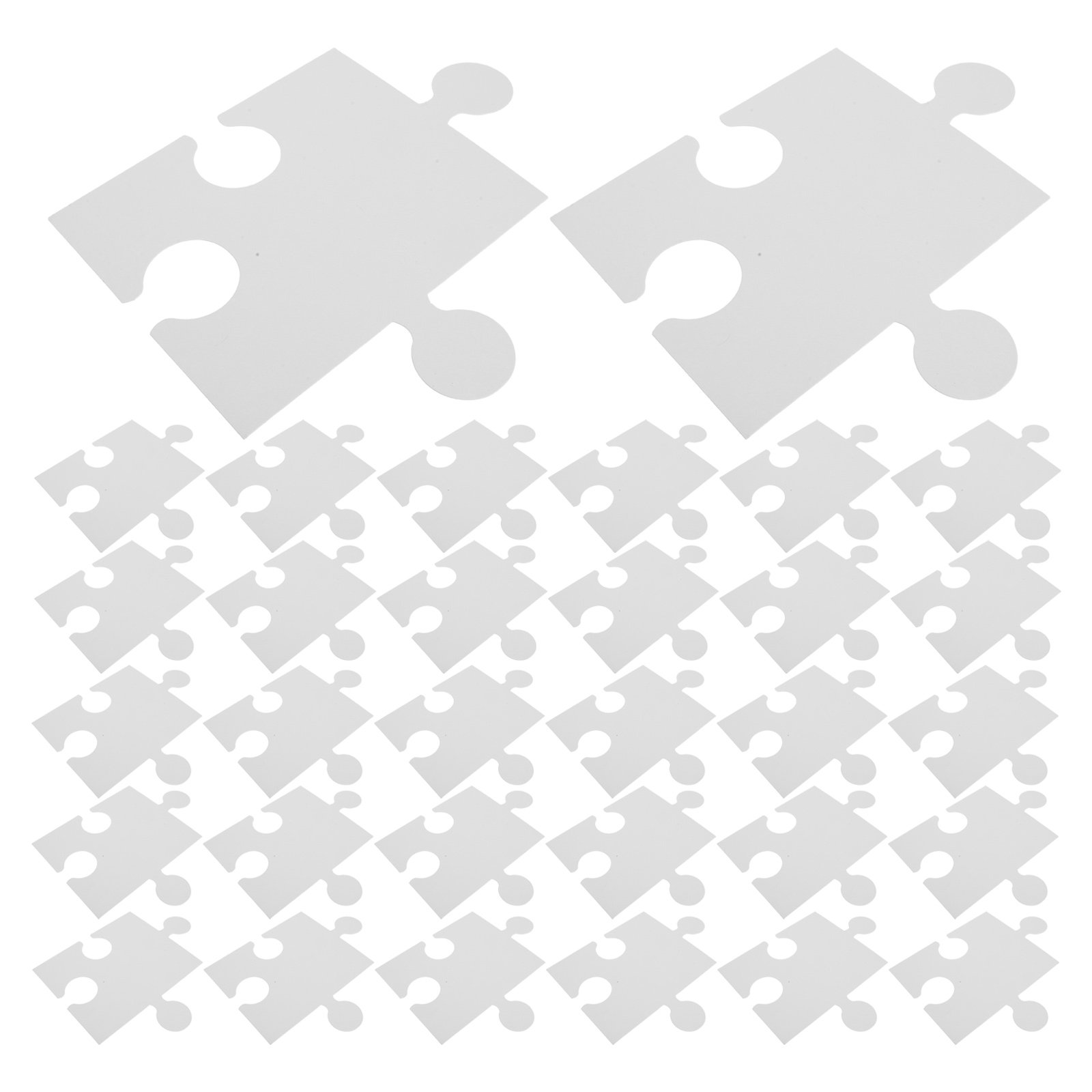 60 больших белых пустых бумажн – обзор и цена Puzzle Blank White